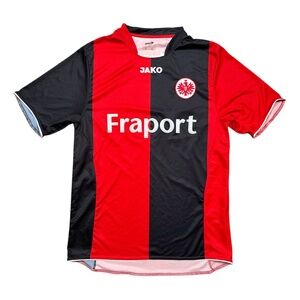 Vintage Y2K Jako Eintracht Frankfurt 2008 2009 Home Soccer Jersey Mens M/L